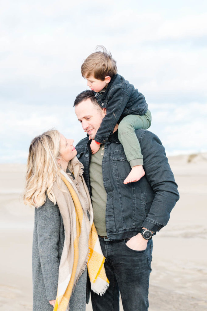 photo de famille plage de l'espiguette