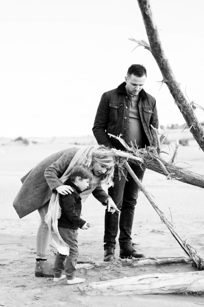 famille a la plage du grau du roi