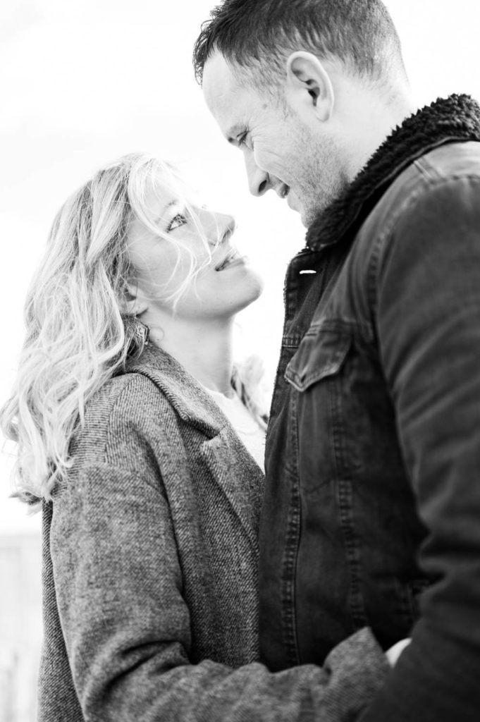 couple noir et blanc