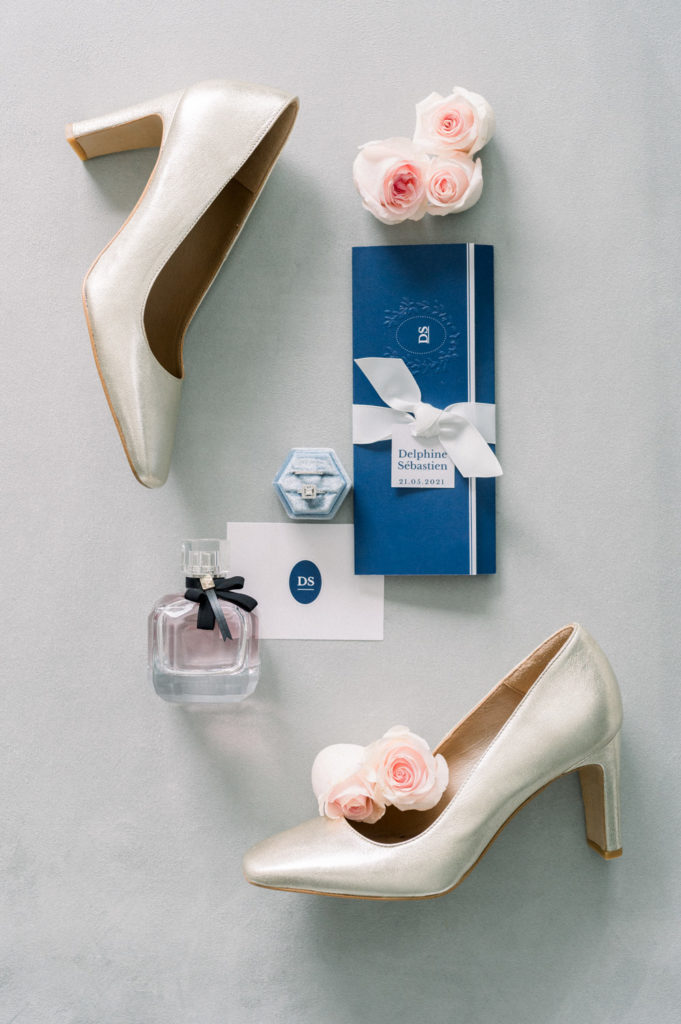 flatlay mariage