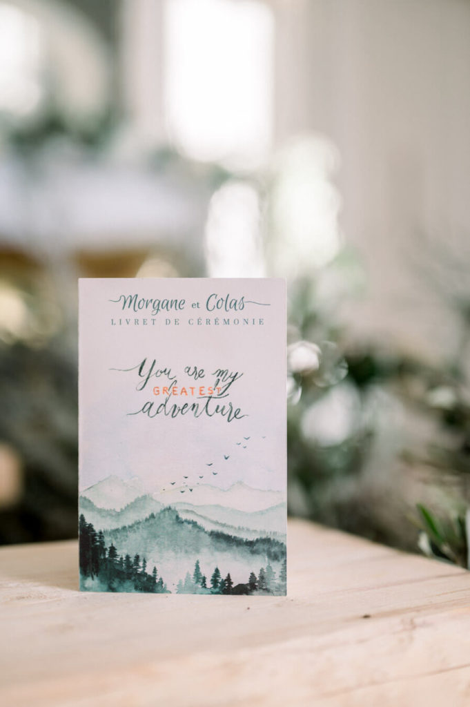 papeterie mariage hiver