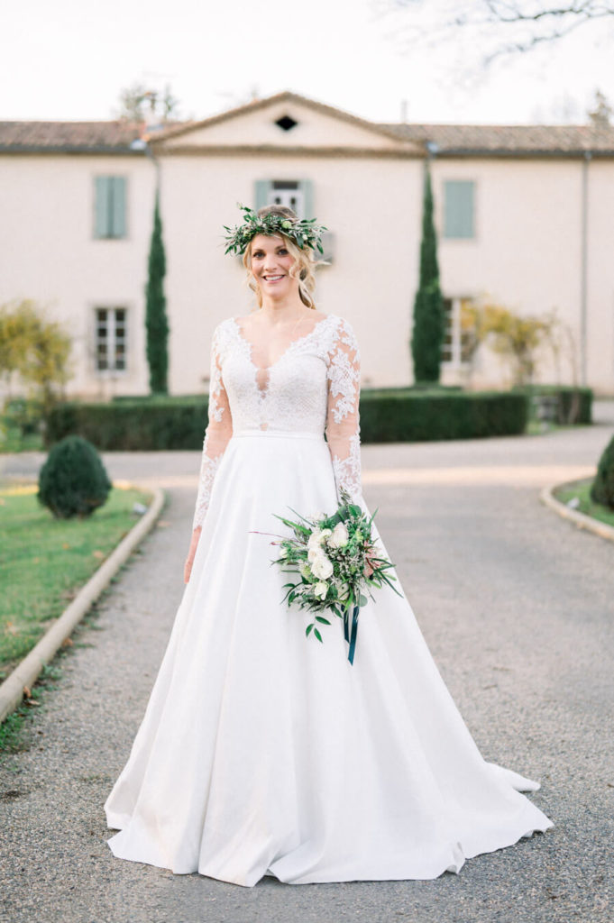 mariée chateau de malmont