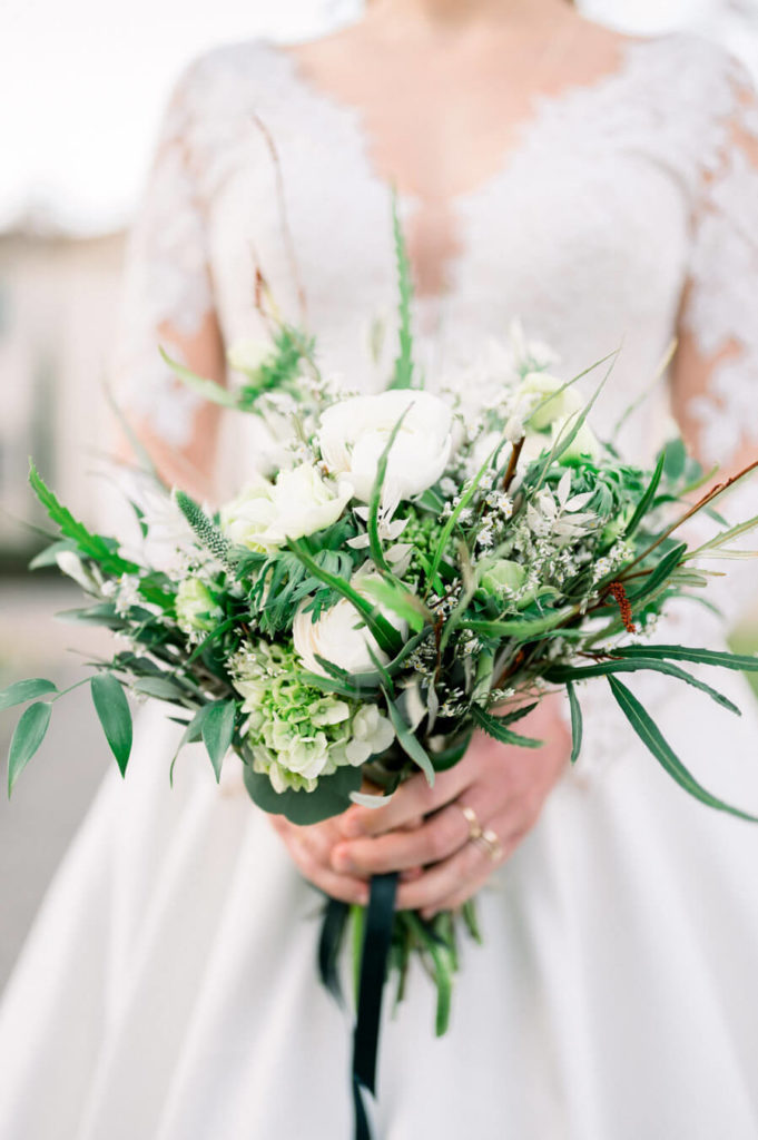 bouquet mariage jardin darums