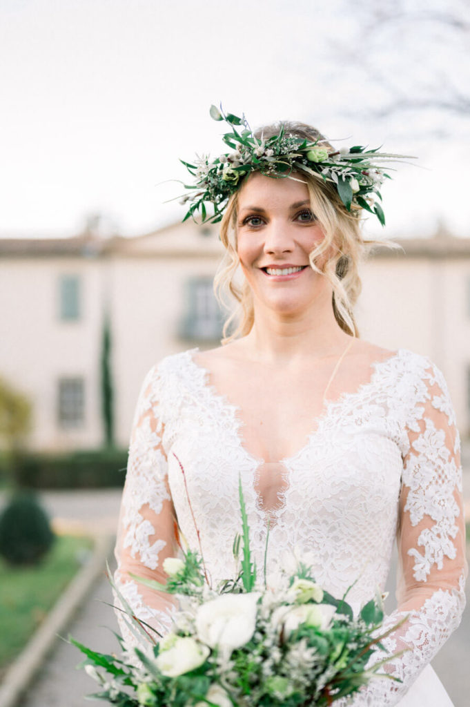 mariage hivernal chateau de malmont